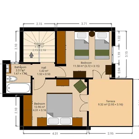 펜션 J1 House Adjacent To Aphrodite Hills - Sea View